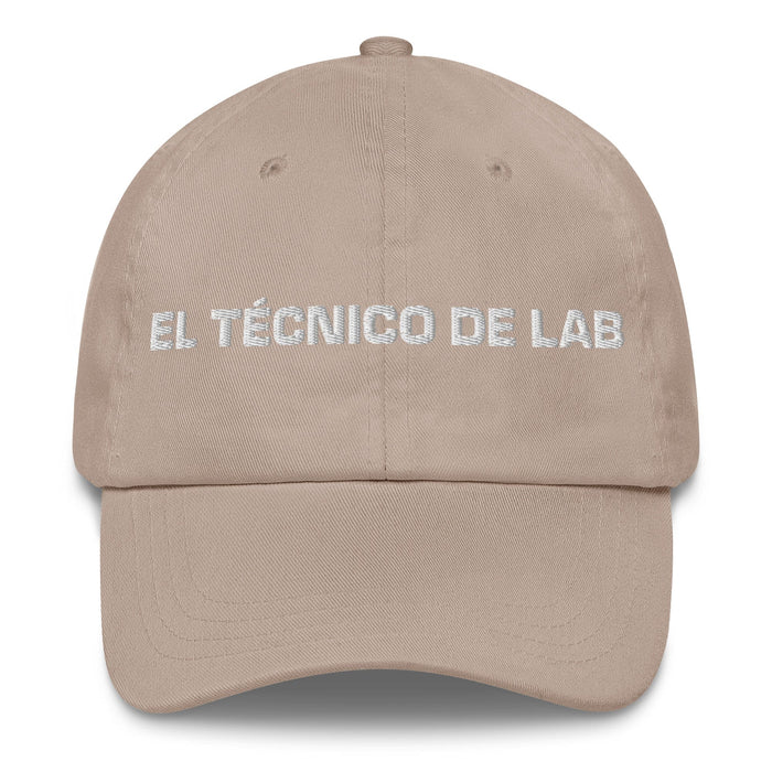 El Técnico De Lab The Lab Technician Mexican Spanish Pride Gift Regalo Dad Hat Mexicada Stone