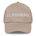 El Pionero The Pioneer Mexican Spanish Pride Gift Regalo Dad Hat Mexicada Stone