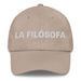 La Filósofa The Philosopher Mexican Spanish Pride Gift Regalo Dad Hat Mexicada Stone