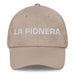 La Pionera The Pioneer Mexican Spanish Pride Gift Regalo Dad Hat Mexicada Stone