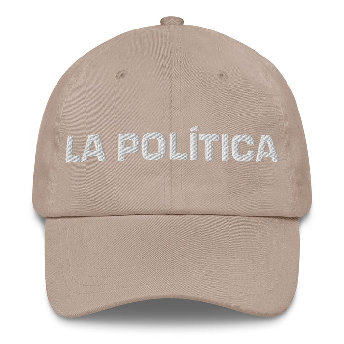 La Política The Politician Mexican Spanish Pride Gift Regalo Dad Hat Mexicada Stone