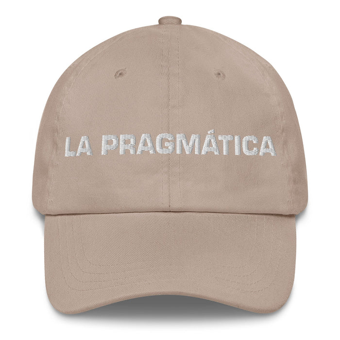 La Pragmática The Pragmatist Mexican Spanish Pride Gift Regalo Dad Hat Mexicada Stone