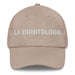 La Ornitóloga The Birdwatcher Mexican Spanish Pride Gift Regalo Dad Hat Mexicada Stone