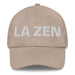 La Zen The Zen Practitioner Mexican Spanish Pride Gift Regalo Dad Hat Mexicada Stone