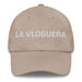 La Vloguera The Vlogger Mexican Spanish Pride Gift Regalo Dad Hat Mexicada Stone