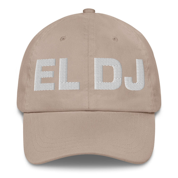 El Dj The Dj Mexican Spanish Pride Gift Regalo Dad Hat Mexicada Stone