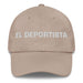 El Deportista The Athlete Mexican Spanish Pride Gift Regalo Dad Hat Mexicada Stone