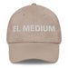 El Medium The Medium Mexican Spanish Pride Gift Regalo Dad Hat Mexicada Stone