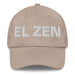 El Zen The Zen Practitioner Mexican Spanish Pride Gift Regalo Dad Hat Mexicada Stone