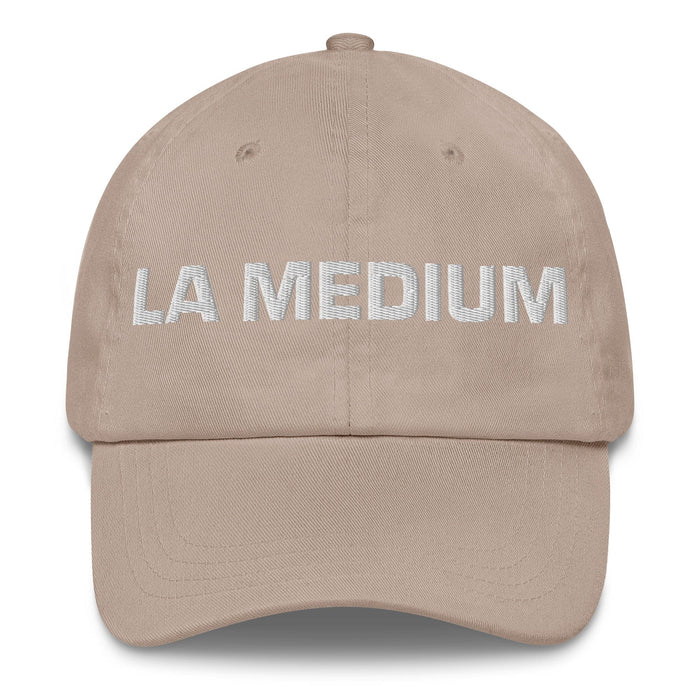 La Medium The Medium Mexican Spanish Pride Gift Regalo Dad Hat Mexicada Stone