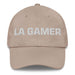 La Gamer The Gamer Mexican Spanish Pride Gift Regalo Dad Hat Mexicada Stone