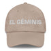 El Géminis The Gemini Mexican Spanish Pride Gift Regalo Dad Hat Mexicada Stone