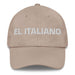 El Italiano The Italian Mexican Spanish Pride Gift Regalo Dad Hat Mexicada Stone