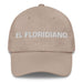 El Floridiano The Floridian Mexican Spanish Pride Gift Regalo Dad Hat Mexicada Stone