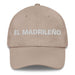 El Madrileño The Madrilenian Mexican Spanish Pride Gift Regalo Dad Hat Mexicada Stone