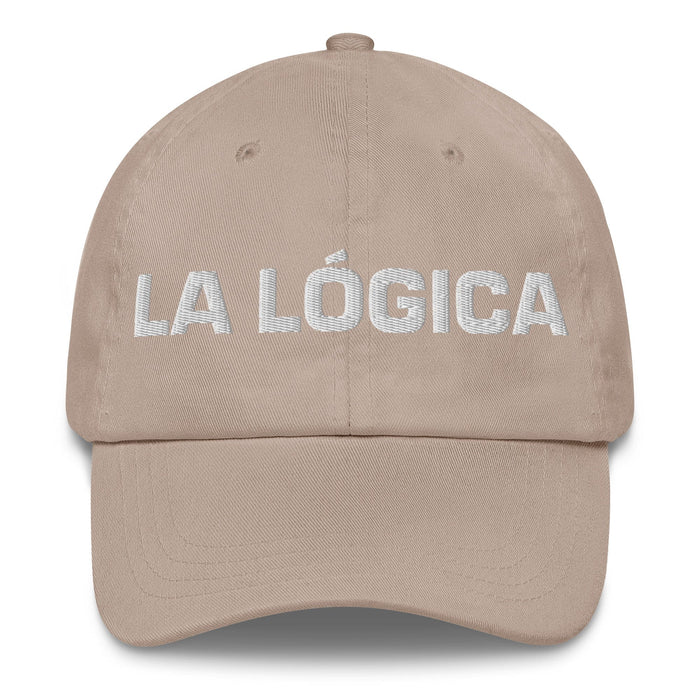 La Lógica The Logical Mexican Spanish Pride Gift Regalo Dad Hat Mexicada Stone