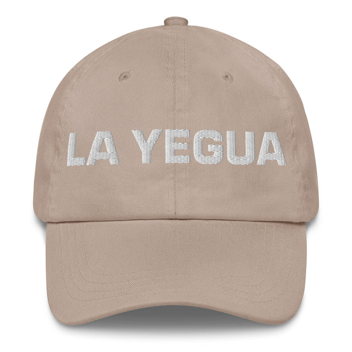 La Yegua The Horse Mexican Spanish Pride Gift Regalo Dad Hat Mexicada Stone