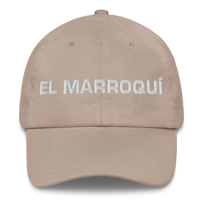 El Marroquí The Moroccan Mexican Spanish Pride Gift Regalo Dad Hat Mexicada Stone