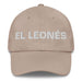 El Leonés The León Resident Mexican Spanish Pride Gift Regalo Dad Hat Mexicada Stone