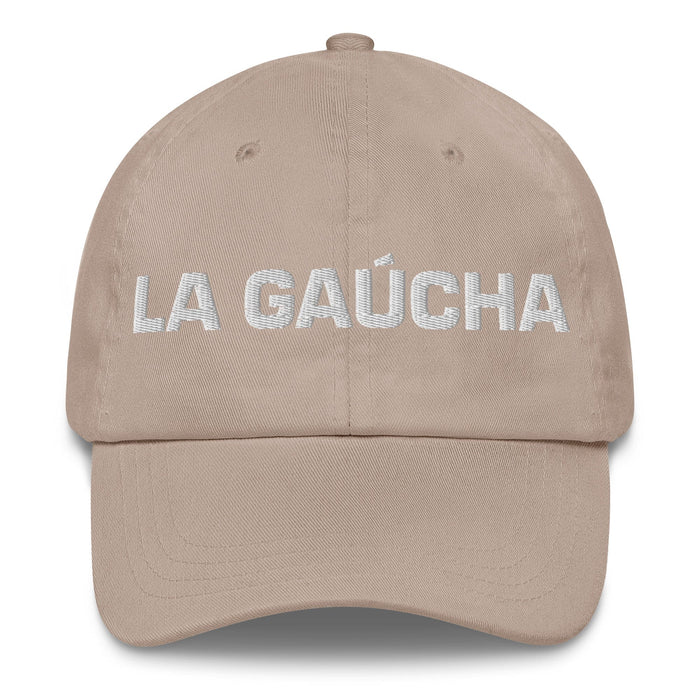 La Gaúcha The Rio Grande Do Sul Resident Mexican Spanish Pride Gift Regalo Dad Hat Mexicada Stone