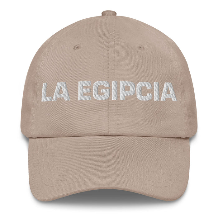 La Egipcia The Egyptian Mexican Spanish Pride Gift Regalo Dad Hat Mexicada Stone