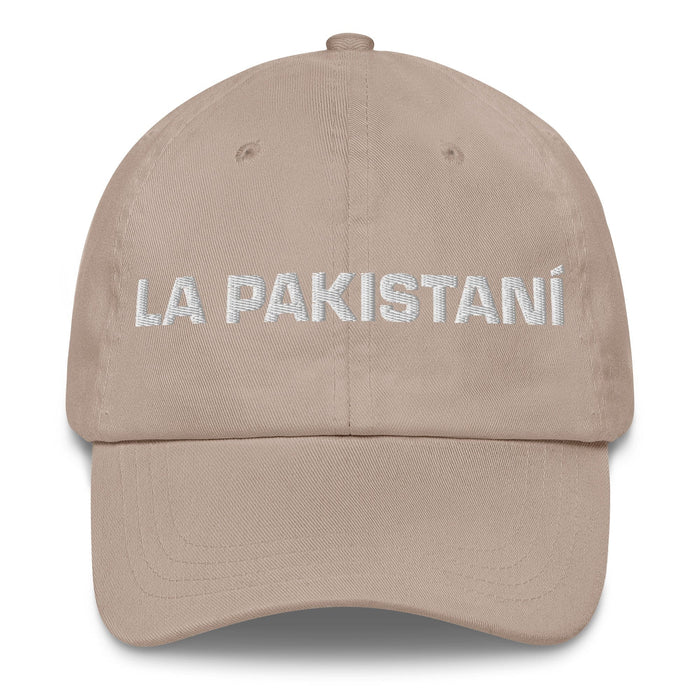 La Pakistaní The Pakistani Mexican Spanish Pride Gift Regalo Dad Hat Mexicada Stone