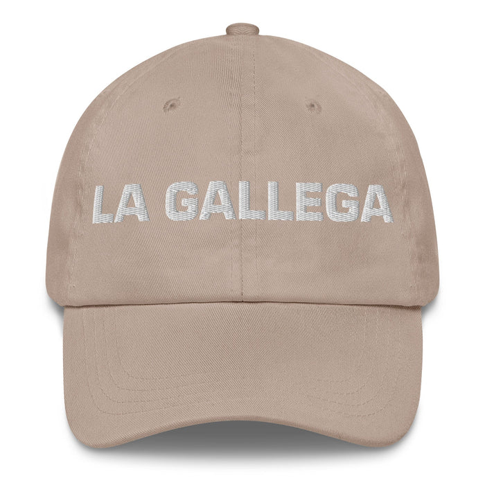 La Gallega The Galician Mexican Spanish Pride Gift Regalo Dad Hat Mexicada Stone