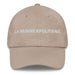 La Minneapolitana The Minneapolitan Mexican Spanish Pride Gift Regalo Dad Hat Mexicada Stone