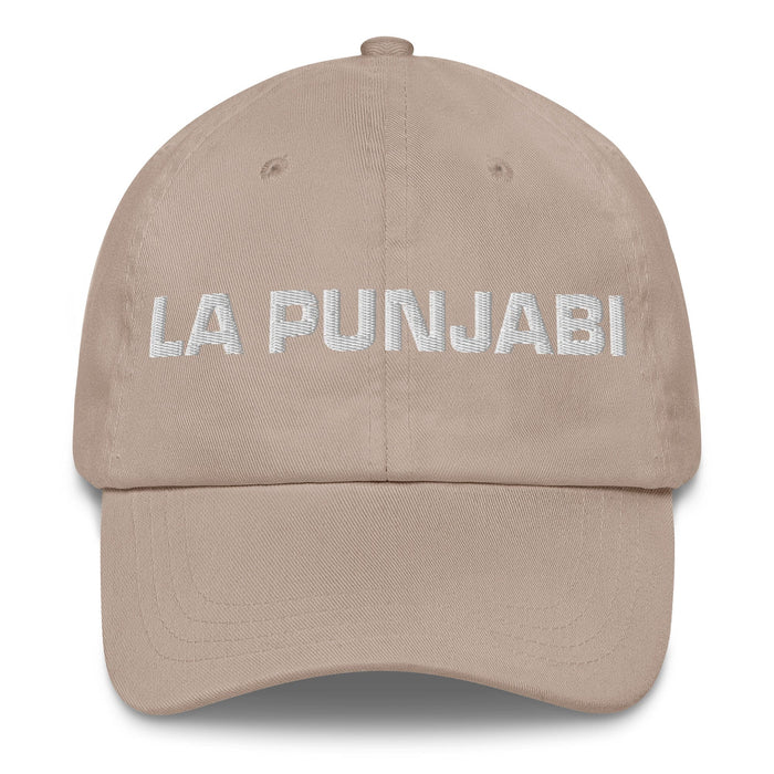 La Punjabi The Punjabi Mexican Spanish Pride Gift Regalo Dad Hat Mexicada Stone