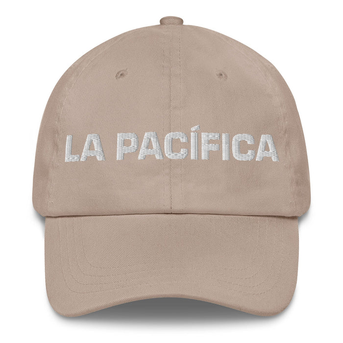 La Pacífica The Pacific Mexican Spanish Pride Gift Regalo Dad Hat Mexicada Stone