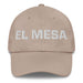 El Mesa The Mesa Resident Mexican Spanish Pride Gift Regalo Dad Hat Mexicada Stone