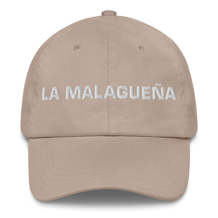 La Malagueña The Málaga Resident Mexican Spanish Pride Gift Regalo Dad Hat Mexicada Stone