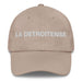 La Detroitense The Detroiter Mexican Spanish Pride Gift Regalo Dad Hat Mexicada Stone