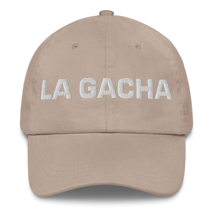 La Gacha The Awful One Mexican Spanish Pride Gift Regalo Dad Hat Mexicada Stone