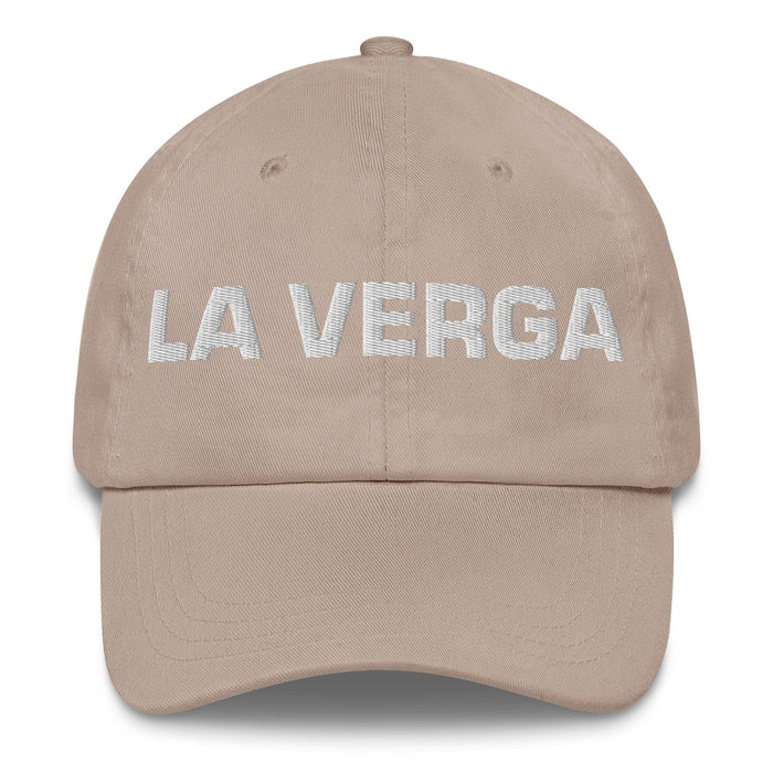 La Verga The Awesome One Mexican Spanish Pride Gift Regalo Dad Hat Mexicada Stone