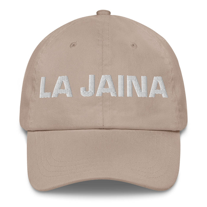 La Jaina The Girlfriend/Boyfriend Mexican Spanish Pride Gift Regalo Dad Hat Mexicada Stone