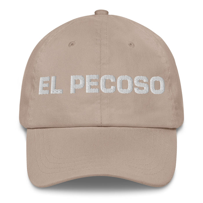 El Pecoso The Freckled One Mexican Spanish Pride Gift Regalo Dad Hat Mexicada Stone