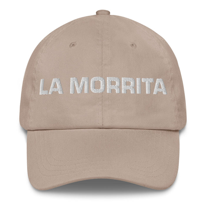 La Morrita The Little Girl/Boy Mexican Spanish Pride Gift Regalo Dad Hat Mexicada Stone