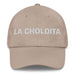 La Choloita The Little Chola/Cholo Mexican Spanish Pride Gift Regalo Dad Hat Mexicada Stone