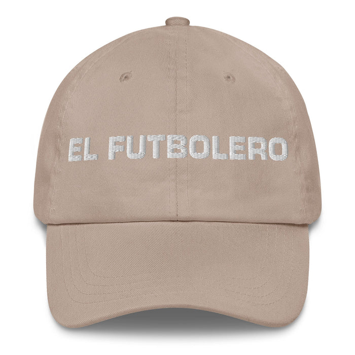 El Futbolero The Soccer Fan Mexican Spanish Pride Gift Regalo Dad Hat Mexicada Stone