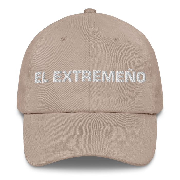 El Extremeño The Extremaduran Mexican Spanish Pride Gift Regalo Dad Hat Mexicada Stone