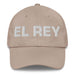 El Rey The Queen / The King Mexican Spanish Pride Gift Regalo Dad Hat Mexicada Stone