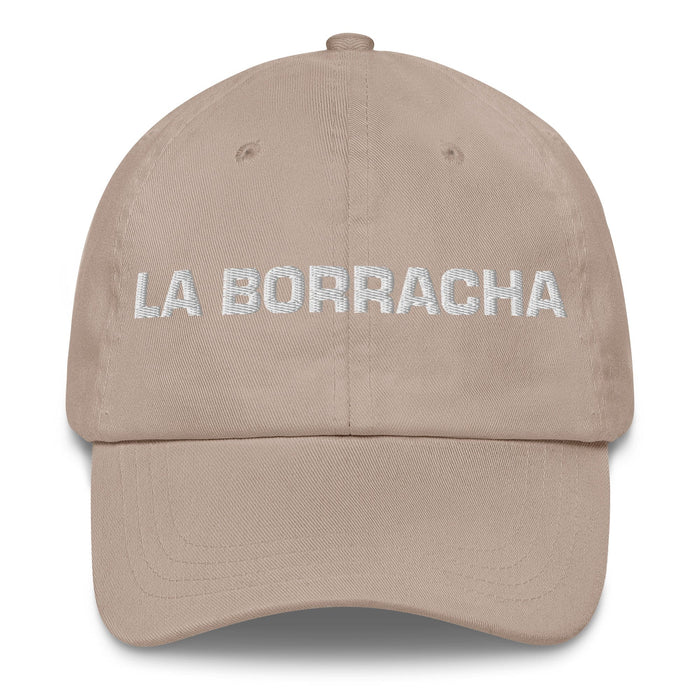 La Borracha The Drunkard Mexican Spanish Pride Gift Regalo Dad Hat Mexicada Stone