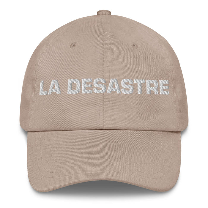 La Desastre The Disaster Mexican Spanish Pride Gift Regalo Dad Hat Mexicada Stone