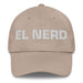 El Nerd The Nerd Mexican Spanish Pride Gift Regalo Dad Hat Mexicada Stone