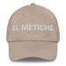 El Metiche The Nosy One Mexican Spanish Pride Gift Regalo Dad Hat Mexicada Stone