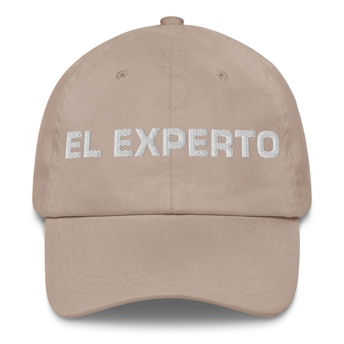 El Experto The Expert Mexican Spanish Pride Gift Regalo Dad Hat Mexicada Stone