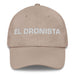 El Dronista The Drone Pilot Mexican Spanish Pride Gift Regalo Dad Hat Mexicada Stone