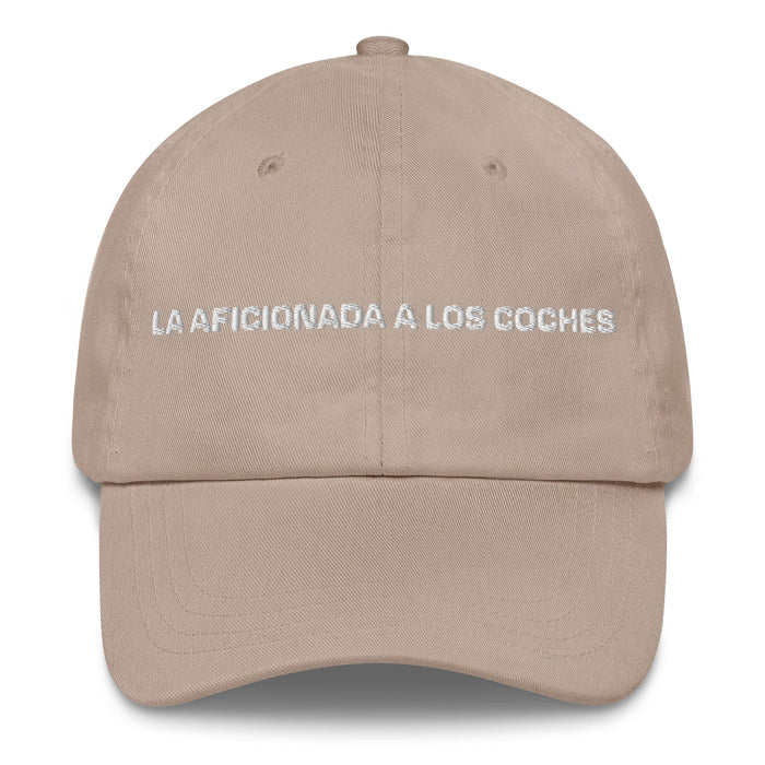 La Aficionada A Los Coches The Car Enthusiast Mexican Spanish Pride Gift Regalo Dad Hat Mexicada Stone