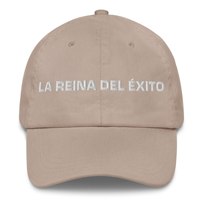 La Reina Del Éxito The Queen / King Of Success Mexican Spanish Pride Gift Regalo Dad Hat Mexicada Stone